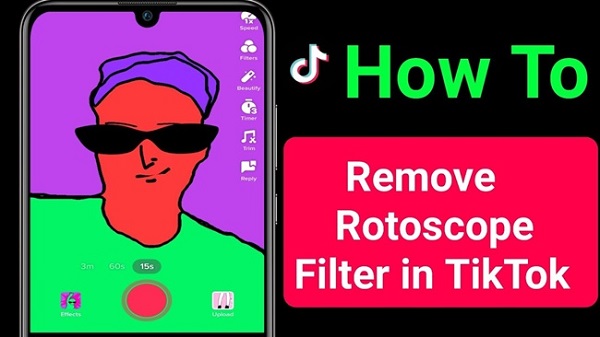 rotoscope filter remover