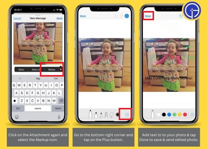 add text to photos on your iphone