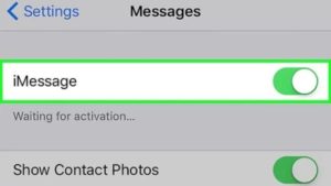 imessage photos not showing