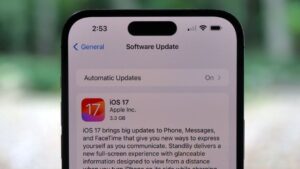 update your iphone software