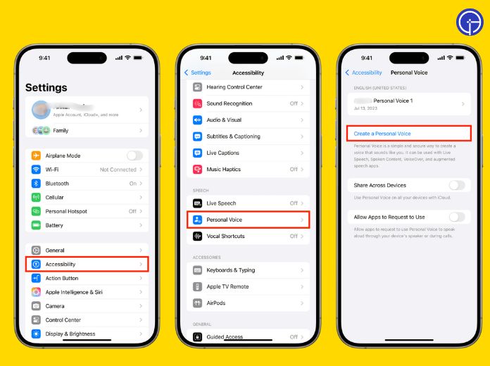 personal voice on ios 17