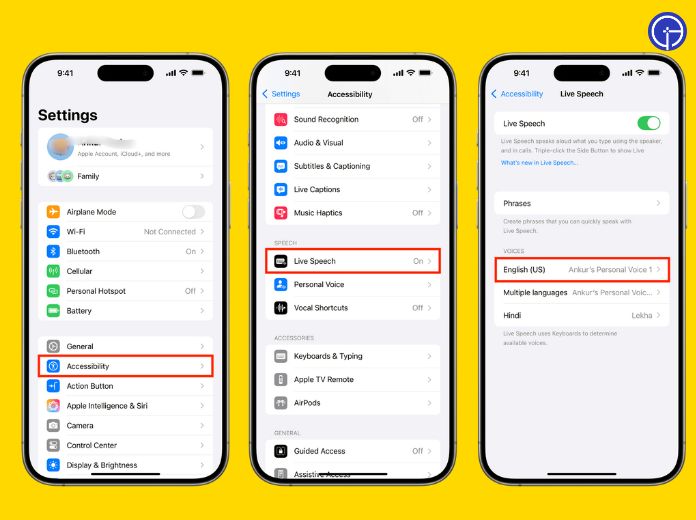 personal voice on ios 17