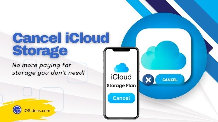 how to cancel icloud storage