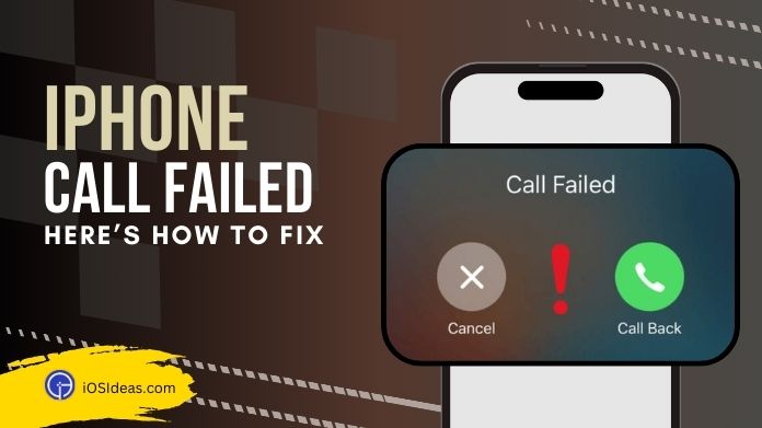 iphone call failed