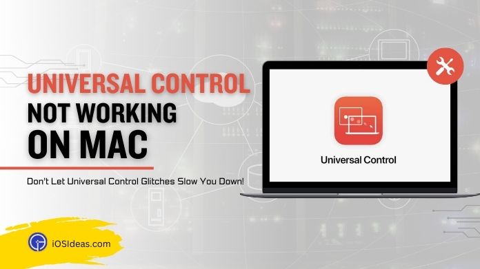 universal control not working on mac